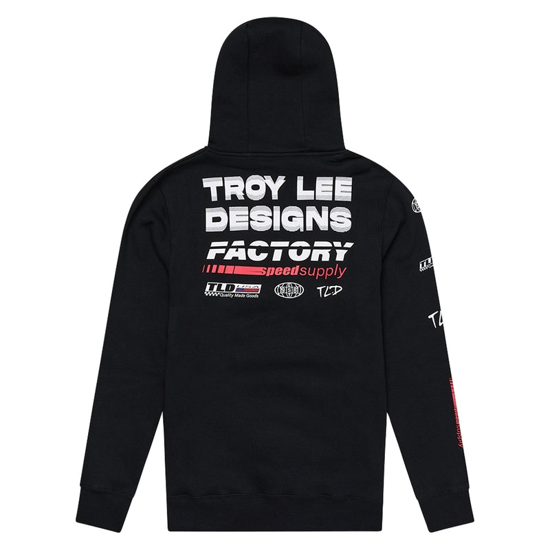 TROY LEE DESIGNS Factory Hoodie - Black
