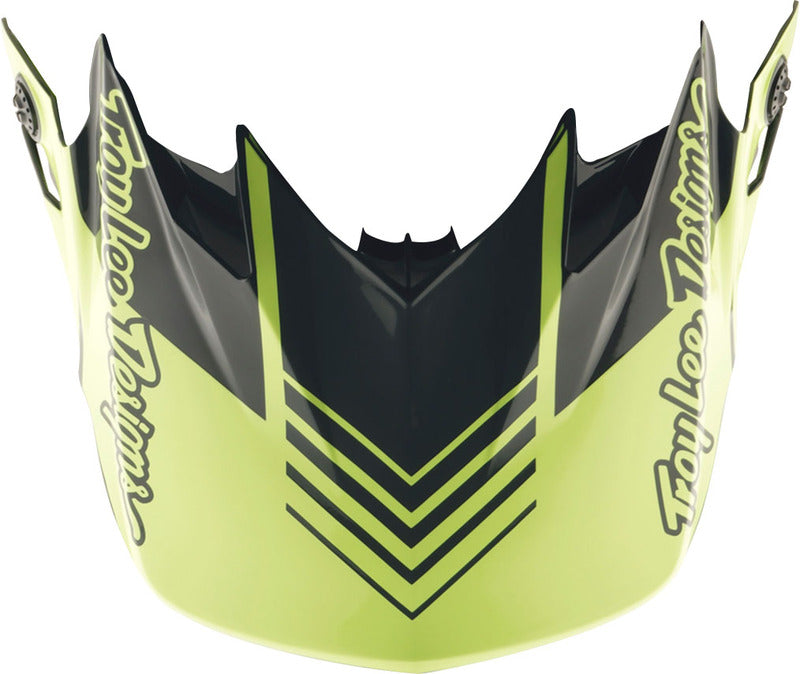 TROY LEE DESIGNS GP Pro Segment Vizier - Neon geel/Zwart