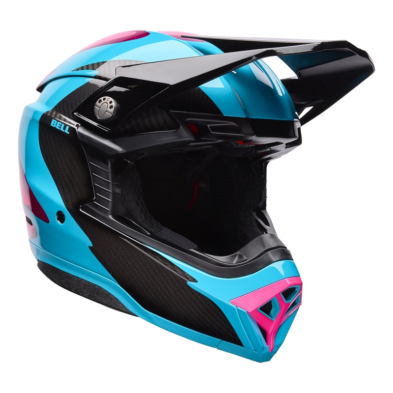 BELL Moto-10 Spherical Helmet - Fluid Black/Red