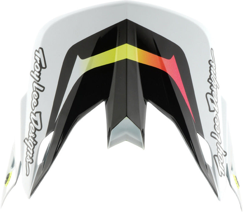 TROY LEE DESIGNS SE5 Carbon Peak - Lined Up White