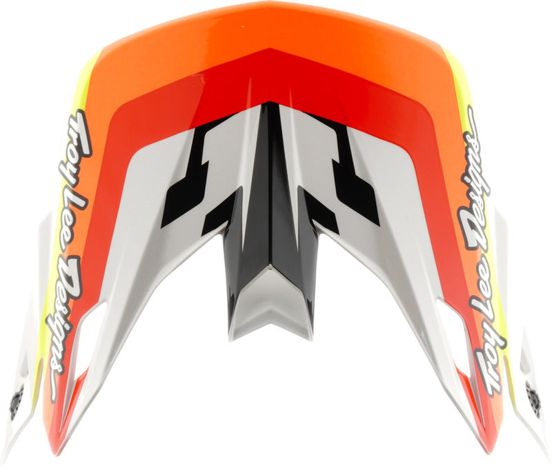 TROY LEE DESIGNS SE5 Polycarbonate Vizier – Dash Orange