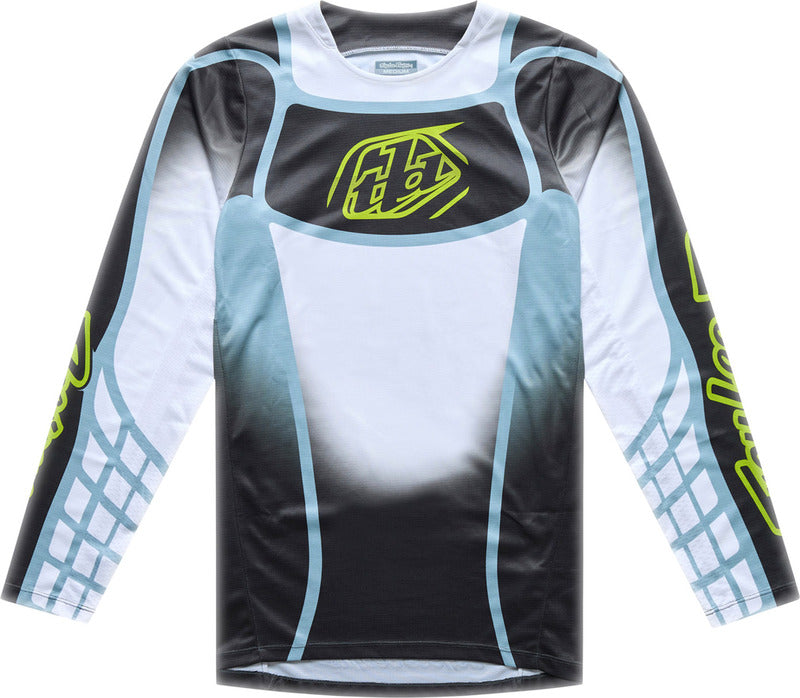 TROY LEE DESIGNS GP Pro Jersey - Framework Black/Cyan