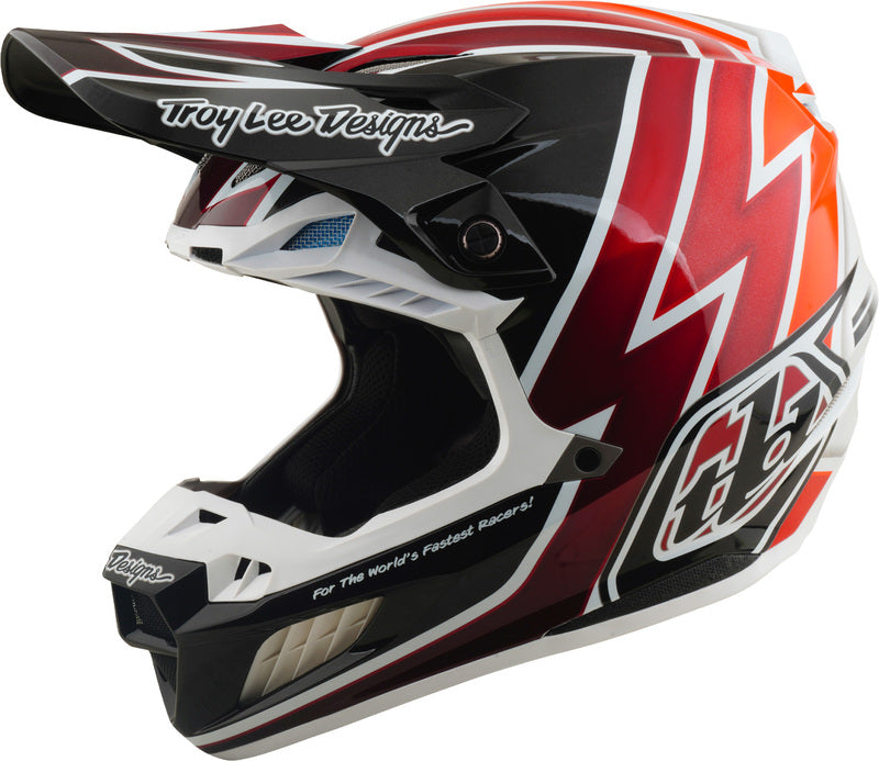 TROY LEE DESIGNS SE5 Composite Mips Helmet Boltz - Black/Red
