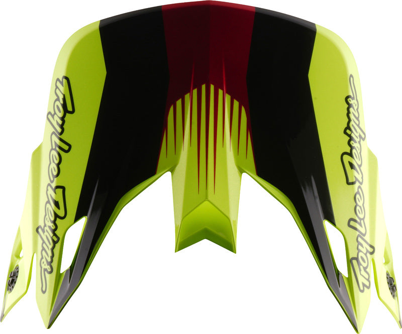 TROY LEE DESIGNS SE5 Polycarbonate Peak - Ripper Yellow fluo