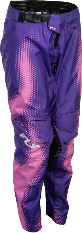 FLY RACING Youth Kinetic Torch Kindermaat broek – Zwart/Wit/Oranje