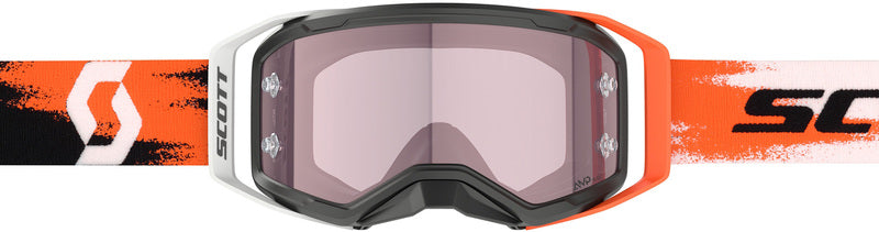 SCOTT Prospect 2.0 AMP Crossbril – Zwart/Wit met Rose Works Lens
