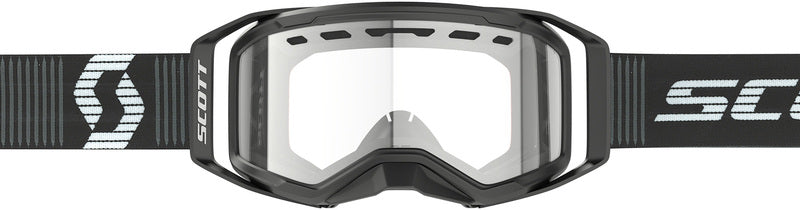 SCOTT Prospect 2.0 Enduro Crossbril – Zwart/Wit met S0 heldere lens