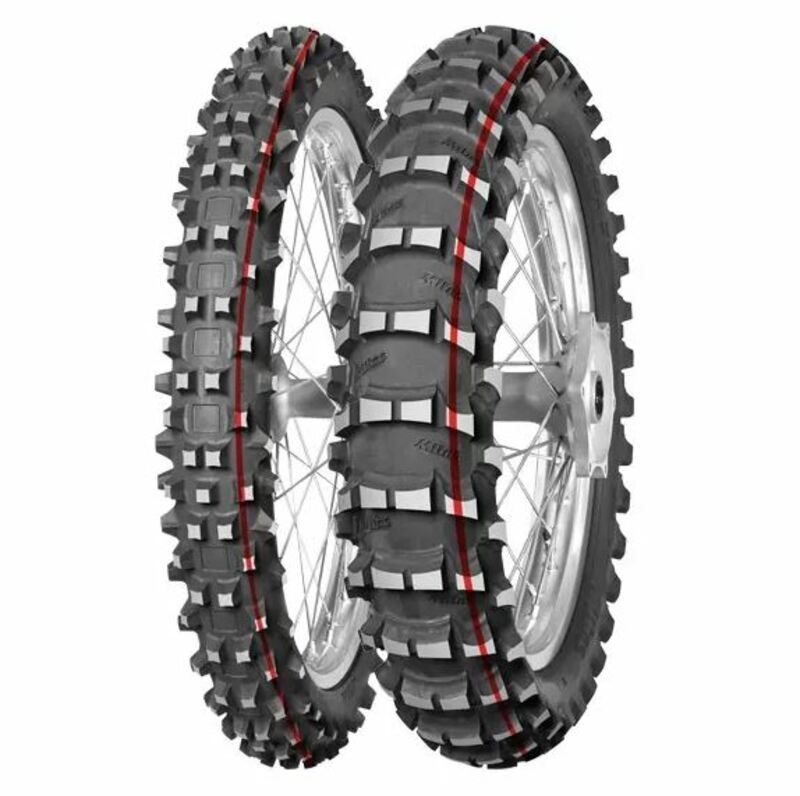 MITAS Band TERRA FORCE-MX SAND 80/100-21 NHS 51M TT SAND RED RED