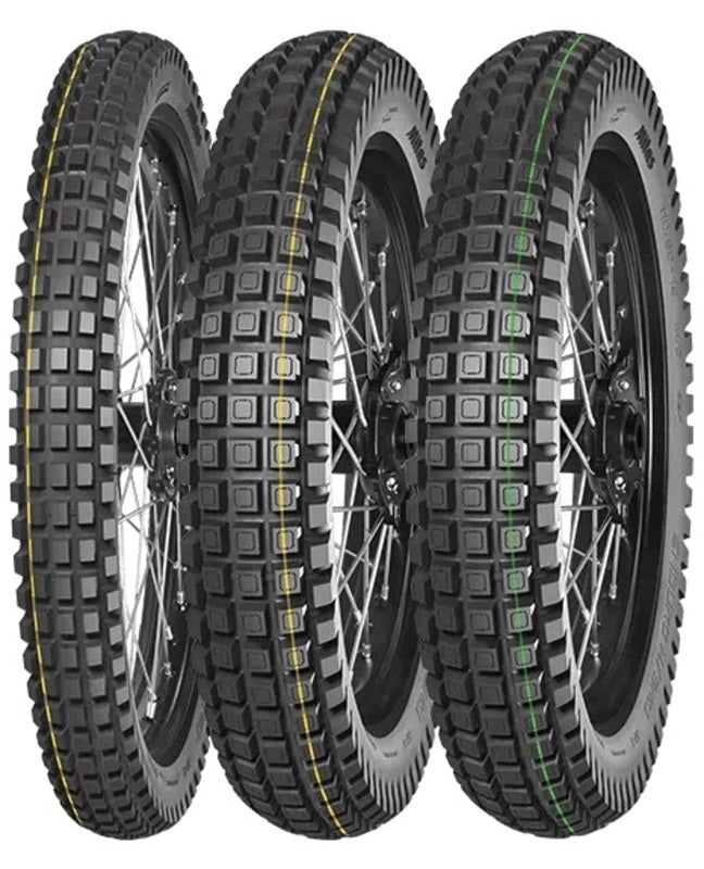MITAS Band ENDURO HYBRID 80/100-21 (2.75-21) 51P TL/TT SUPER YELLOW M+S