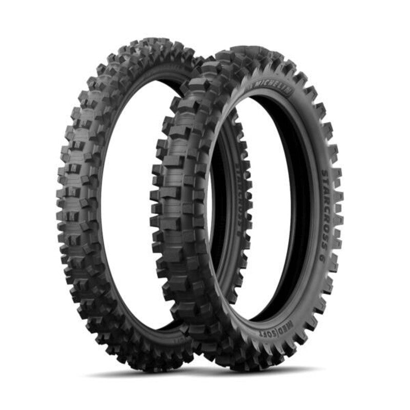 MICHELIN Band STARCROSS 6 MEDIUM SOFT 100/90-19 M/C NHS 57M TT