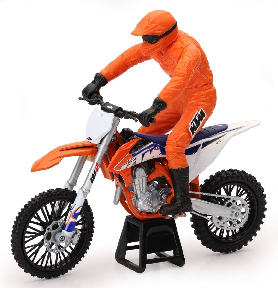 450 MODEL BIKE KTM with rider 1:12