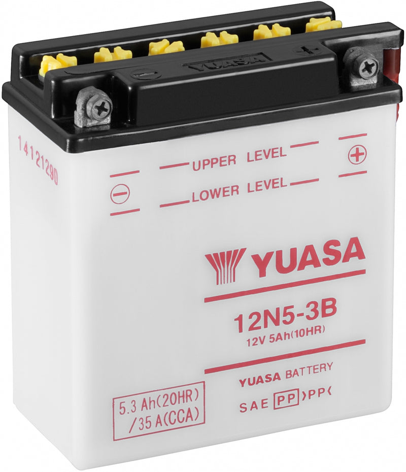 Yuasa Dry Charged Battery 12N5-3B
