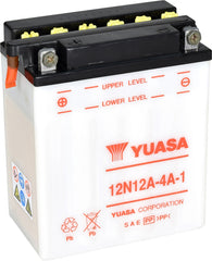 Yuasa Dry Charged Battery 12N12A-4A-1
