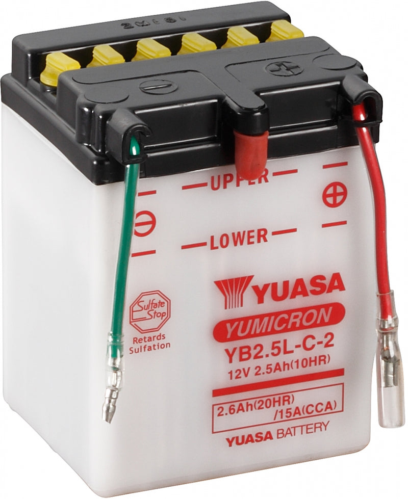 Yuasa Dry Charged Battery Yb2.5L-C-2