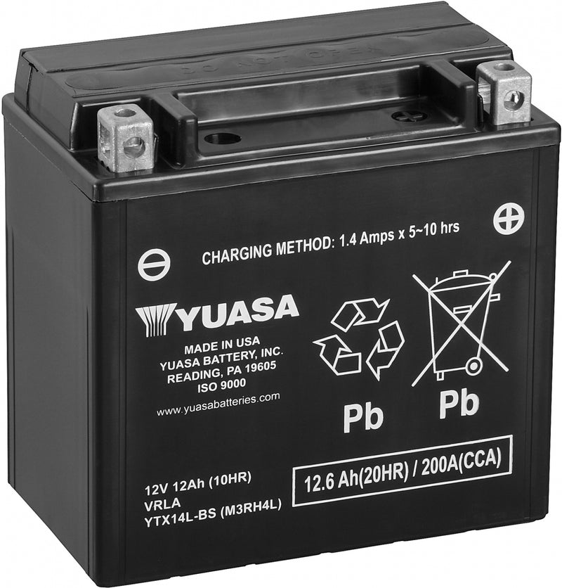 Yuasa Combipack Eu 2019/11156 Battery Ytx14L-Bs (Cp)