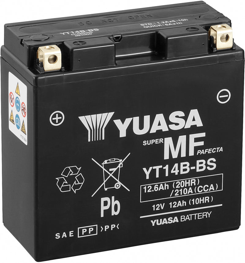 Yuasa Combipack Eu 2019/11165 Battery Yt14B-Bs (Cp)