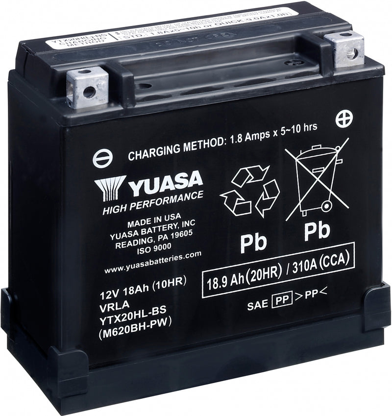 Yuasa Combipack Eu 2019/11168 Battery Ytx20Hl-Bs Hpmf (Cp)