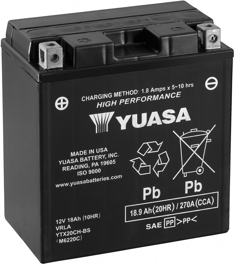 Yuasa Combipack Eu 2019/11171 Battery Ytx20Ch-Bs Hpmf (Cp)