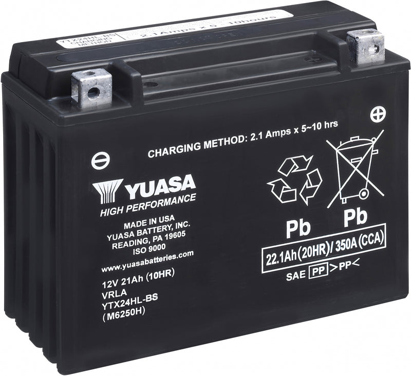 Yuasa Combipack Eu 2019/11172 Battery Ytx24Hl-Bs Hpmf (Cp)