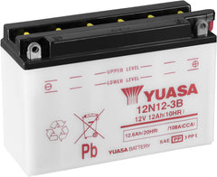 Yuasa Dry Charged Battery 12N12-3B