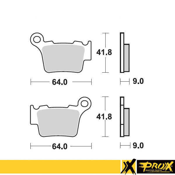 ProX Rear Brake Pad KTM125/150/200/250/300/350/450/525/530