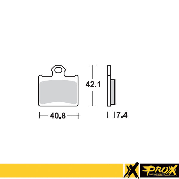 ProX Rear Brake Pad KTM85SX '11-20 - BOX 10 pcs.
