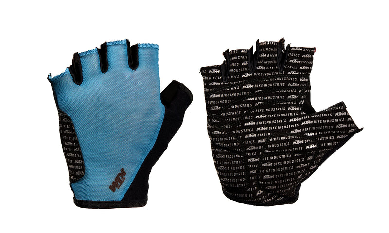 Lady Line  Gloves Short Blue/Black