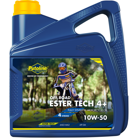 4 L Can Putoline Ester Tech Off Road 4+ 10W-50