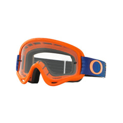 Crossbril Oakley O Frame Mx Shockwave Orange Blue - Clear Lens