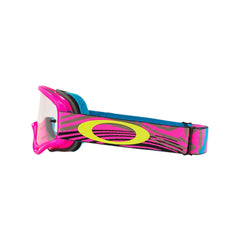 Crossbril Oakley Xs O Frame Mx Wind Tunnel Pink - Clear Lens