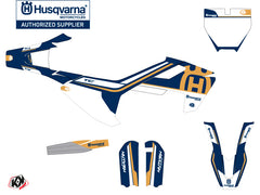Graphic kit Dirt Bike Heritage Husqvarna TC 65 BLUE