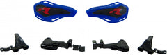 HP1 HANDGUARDS-DOUBLE MOUNTING KIT YZF BLUE WITH LVRS/HDLBAR MOUNTING KIT UNIVERSAL