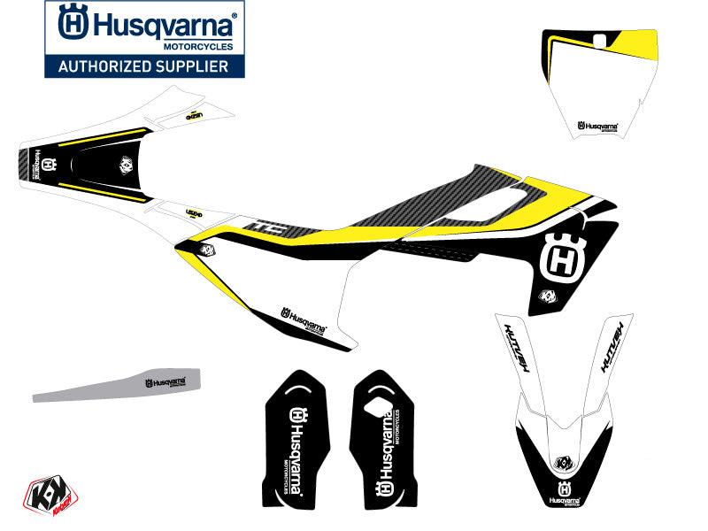 Graphic kit Dirt Bike Legend Husqvarna TC 85 BLACK