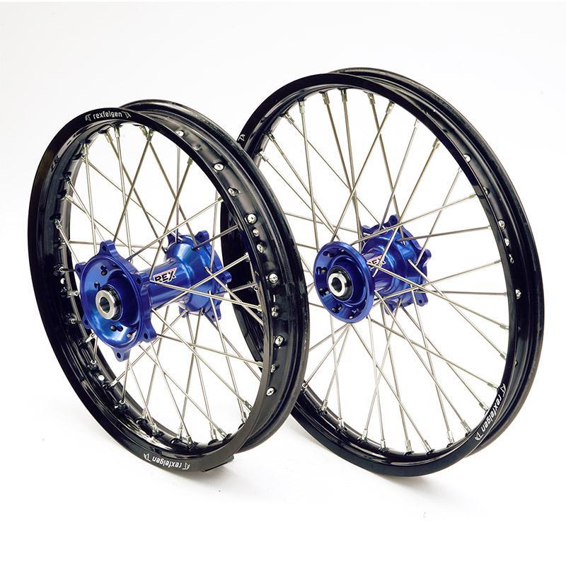 Husqvarna - Achterwiel - REX 19-2,15 TC&FC 14-15 BLACK RIM/BLUE HUB 20MM - Rear Wheel - MotoXshop