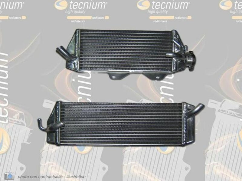 TECNIUM Radiateur - rechts oversized Kawasaki KX450F