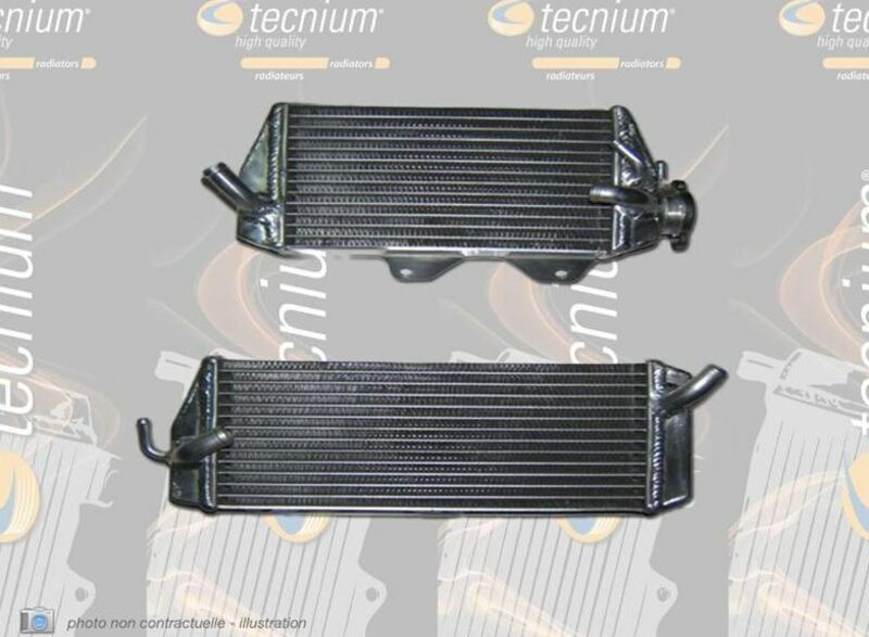 TECNIUM Radiateur - links oversized Kawasaki KX450F