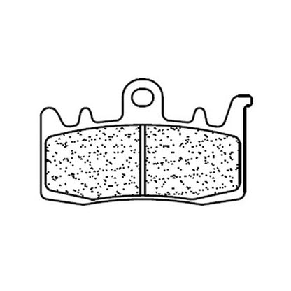 CL BRAKES Street Brake Pads - 1232A3+ Sintered metal 