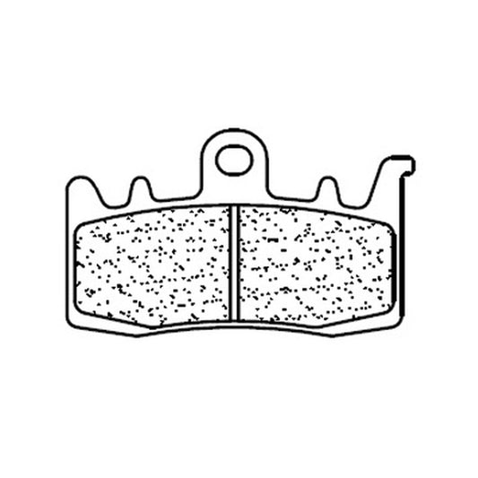 CL BRAKES Street Brake Pads - 1232A3+ Sintered metal 