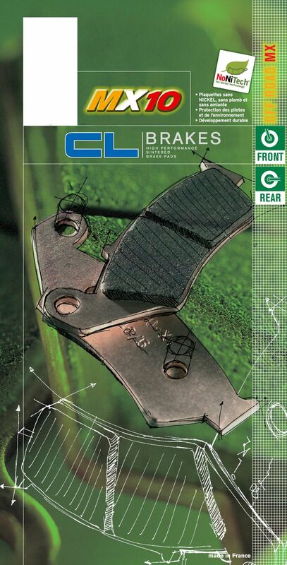 CL BRAKES Off-Road Remblokken - 2302MX10 Gesinterd metaal