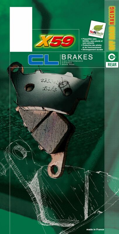 CL BRAKES Off-Road Remblokken - 2352X59 Gesinterd metaal