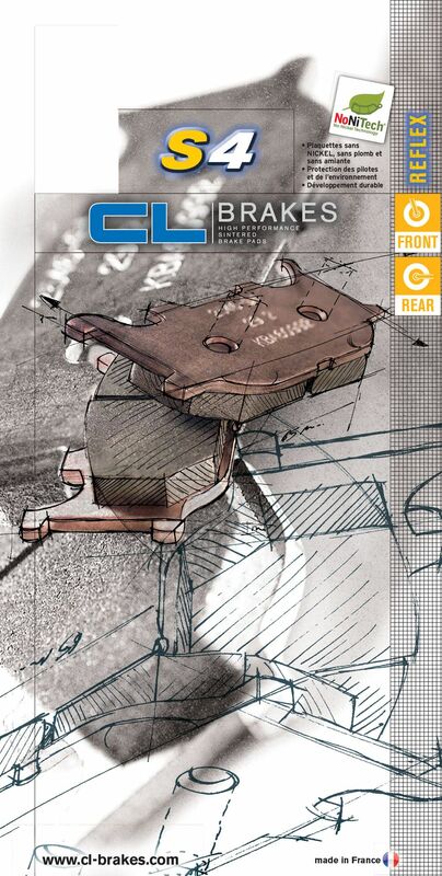 CL BRAKES Street Remblokken - 2377S4 Gesinterd metaal