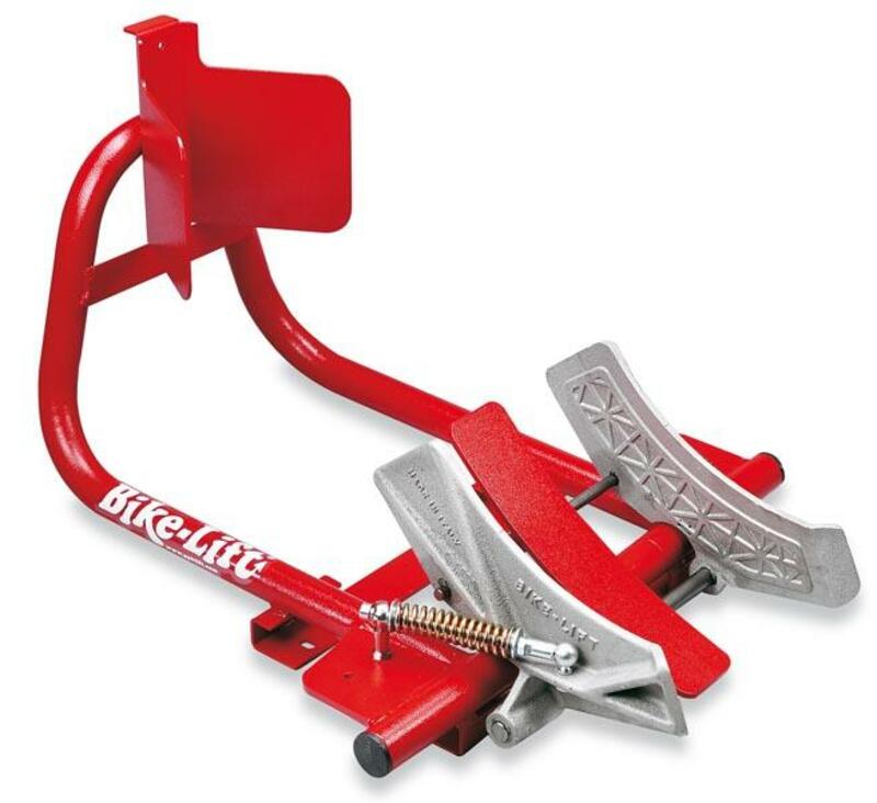 SELF-LOCKING WHEEL CLAMP FOR LIFTING TABLE