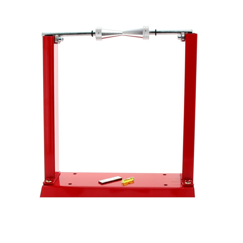 BIHR Manual Wheel Balancer Red