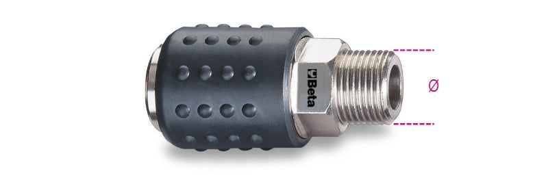 BETA 1/4'' universal pneumatic quick coupling female 
