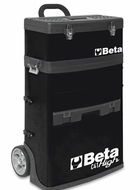 BETA Trolley with 2 modules ral9005 black 