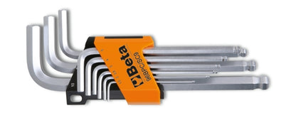 BETA 9 piece angle wrenches with ball head 