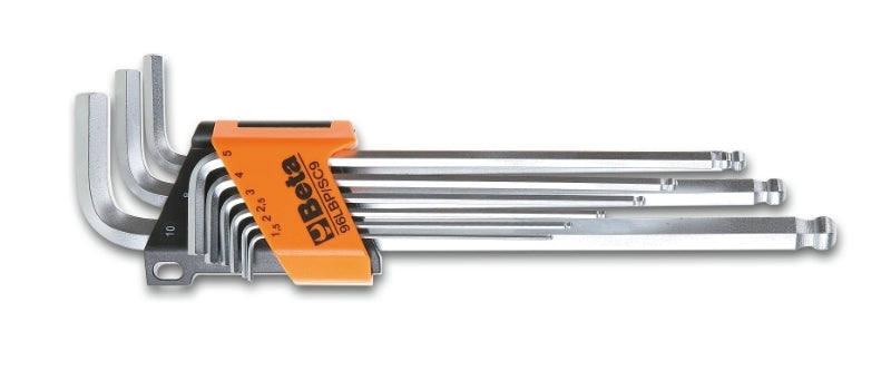 BETA 9-piece angle wrenches with ball head extra-long 
