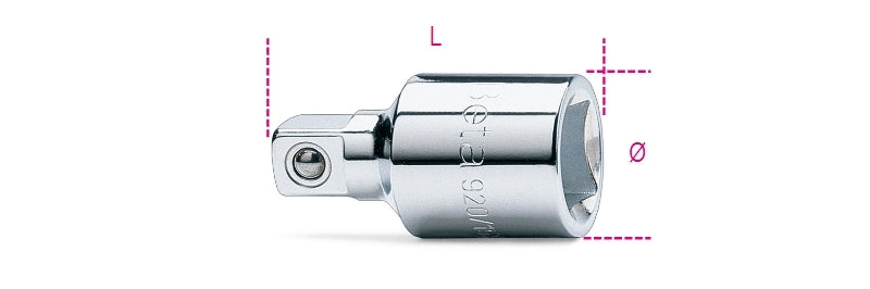 BETA Reducer 1/2" to 3/8"