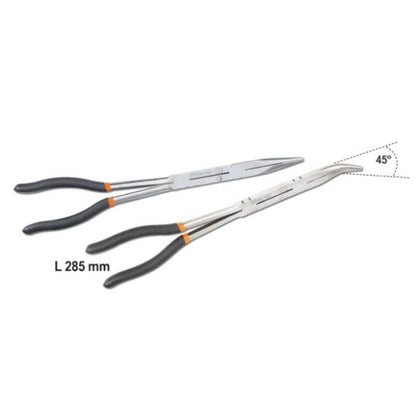 BETA 2-piece extra long bending pliers with double-acting hinge 
