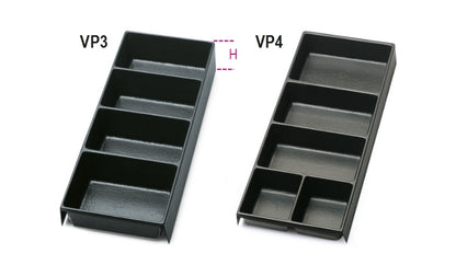 BETA Preformed plastic inserts for tool boxes and tool trolleys 